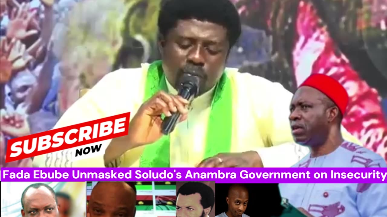 Rev Fr Ebube Muonso Again Raises Alarm on Insecurity in Anambra State Government