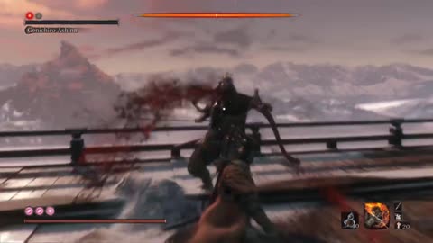 Genichiro Boss Fight No Hit