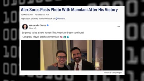 Alex Soros Celebrates with Mandami After Victory