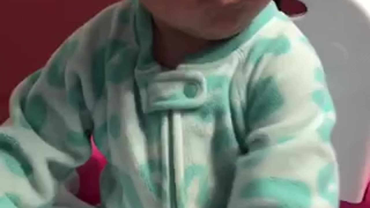 Baby Changes Face After Been Fed