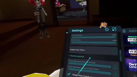 b attle is on vrchat style