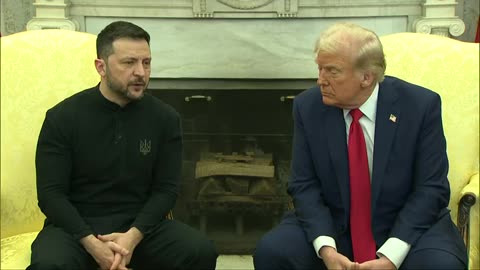 Trump, Zelensky hold tense Oval Office meeting_