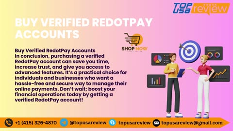 Buy Verified RedotPay Accounts