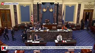 🇺🇸 Senate Shutdown Floor Debate as President Trump Demands Major Spending Cuts [LIVE]