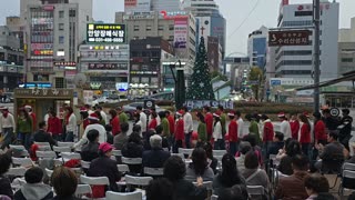 안양시기독교총연합회. 성탄 트리점등식.25.11.8.