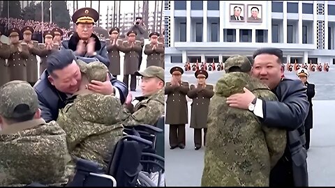 Kim Welcomes And Hugs Troops Back From Russia’s Kursk Front