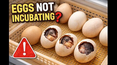 Egg incubation: what prevents hatching, the real reasons