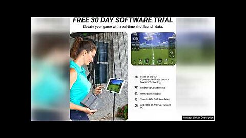 SkyTrak Launch Monitor w/ 30 Day Trial of Game Improvement Software Review