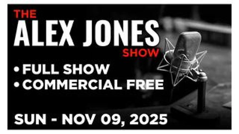 Alex Jones Sunday 11/9/25 • Chicago Gang Latin Kings Issues Shoot On Site All ICE Agents