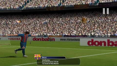Deco Goal Vs Atletico Madrid | FIFA 2005