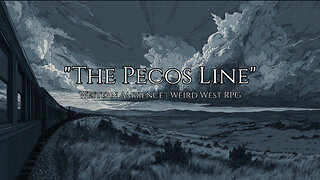 1 Hour Western Ambience Music │ "The Pecos Line" │ Weird West RPG