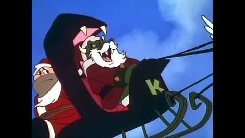 🎄1989 Retro Cartoon: Evil Koopa Claus