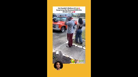 He Couldn’t Believe It! 😭💥 Surprising My Husband With His Dream Car 🚘❤️