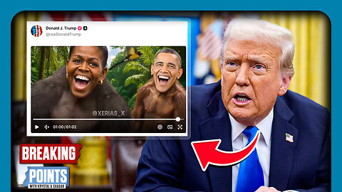 Trump DELETES Then Defends Obama Ape Video After Republican Backlash