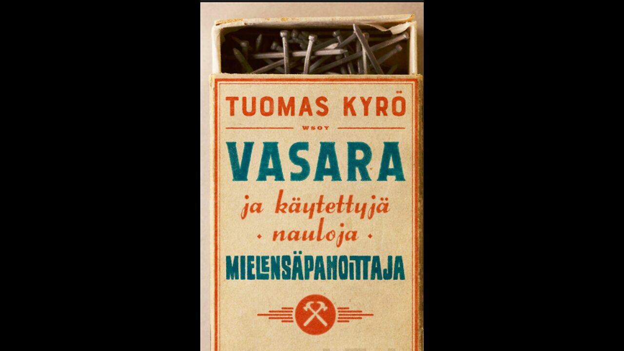 3. Vasara ja käytettyjä nauloja.