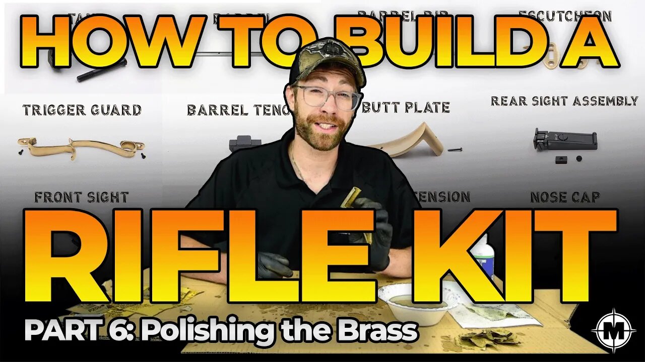 How to Build a Muzzleloader Rifle Kit - Part 6 - Polishing the Brass