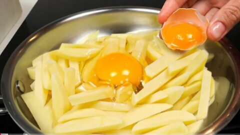 Potatoes & eggs ! I wish I had tried this recipe before the result is amazing!!!!!!!!!!