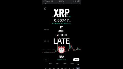 XRP TOO LATE!? ⏰