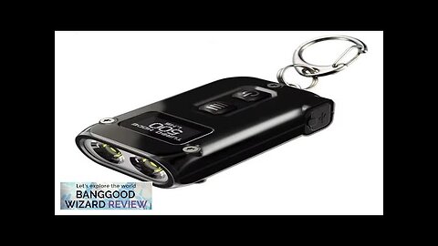 Nitecore TINI-2 SS 500LM Mini Size High Lumen EDC LED Keychain Flashlight Review