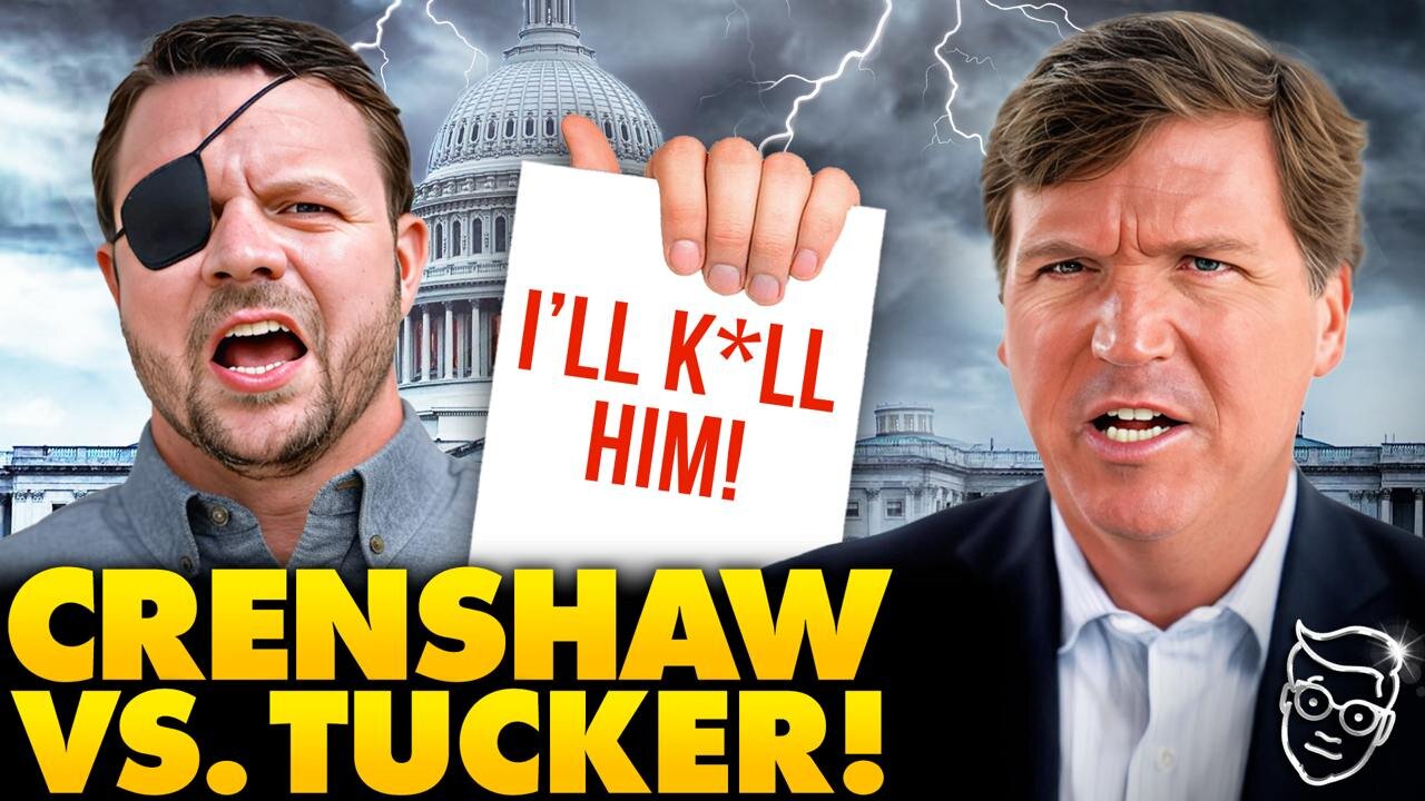 🚨Dan Crenshaw Threatens to KILL Tucker Carlson on HOT MIC | Tucker Responds in The most SAVAGE Way