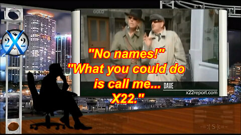 Dave Attempts To Interview Himself On The X22 Report Spotlight