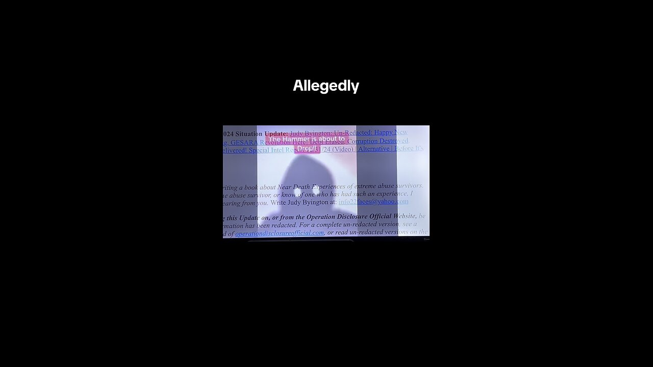 Breaking the hammer is about to drop