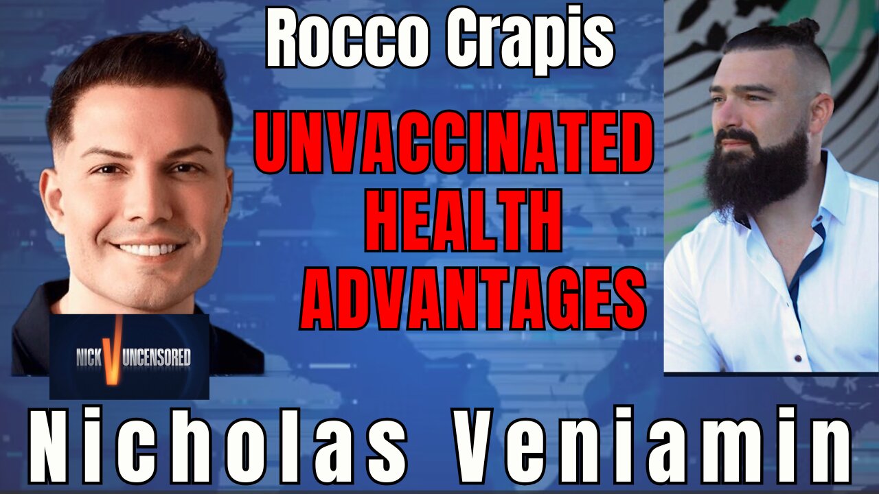 The Health Debate: Why Rocco Crapis Says Unvaccinated Kids Are Healthier | Nicholas Veniamin