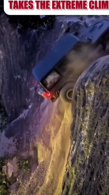 🔥Wrangler Defies Gravity in INSANE Vertical Climb
