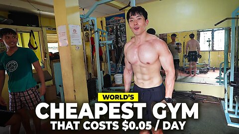 The World's CHEAPEST Gym That Costs $3 a Month PSN EXPERIMENT