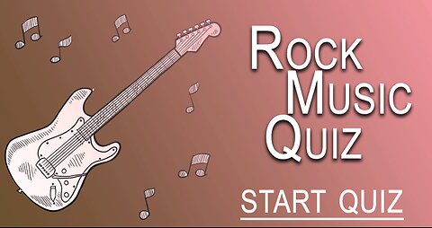 Rock Music Quiz