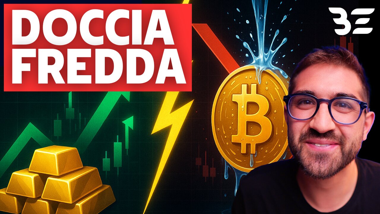 BITCOIN, CRYPTO: DOCCIA FREDDIA || COSA CI ASPETTA?