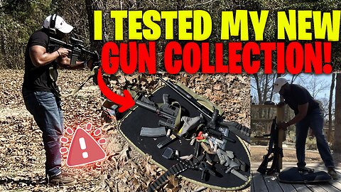 Testing My New Gun Collection on Homemade Targets! (March 2025) | INSANE RESULTS