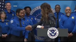 DHS Sec PERSONALLY HANDS OUT $10K Bonus Checks To TSA Agents Who Worked During Govt Shutdown