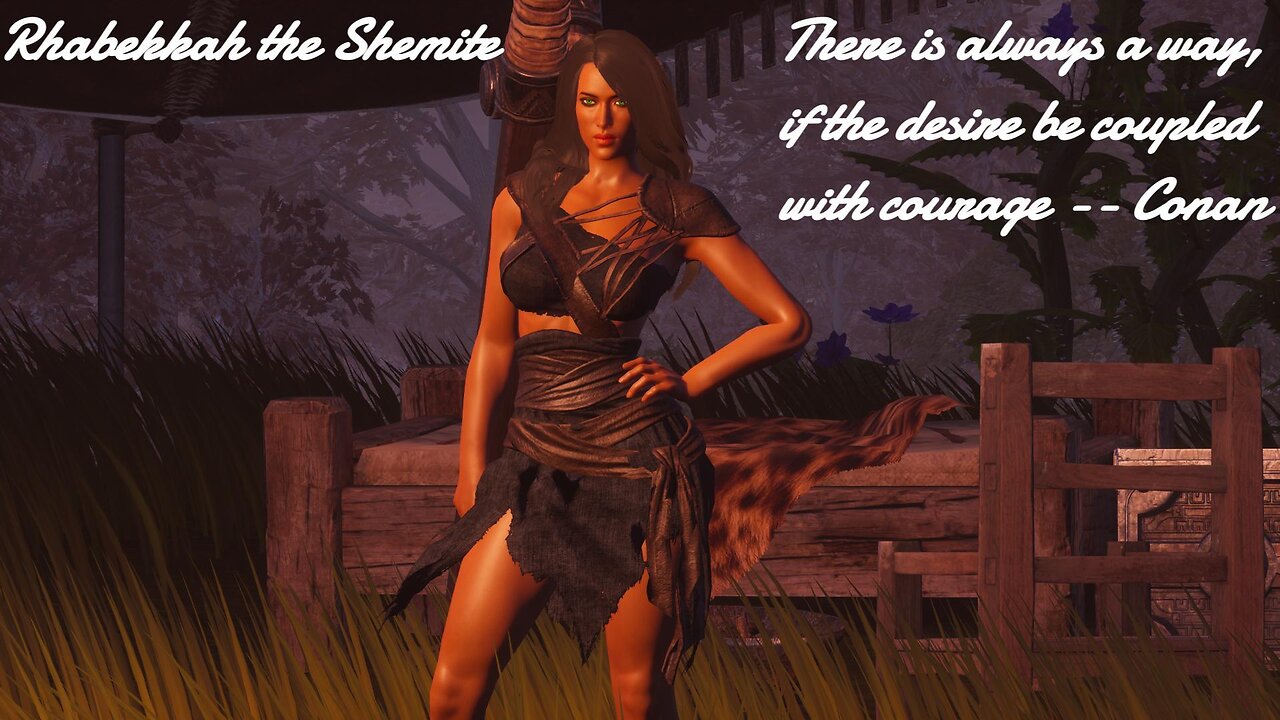 Conan Exiles: Rhabekkah the Shemite - New Years Eve Afternoon on the Isle of Siptah