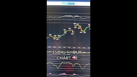 $SOXL 1 HOUR CHART 📢