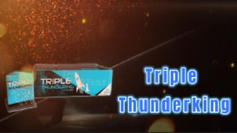 Hello Fireworks - Triple Thunderkings - Single Shot Vuurwerk
