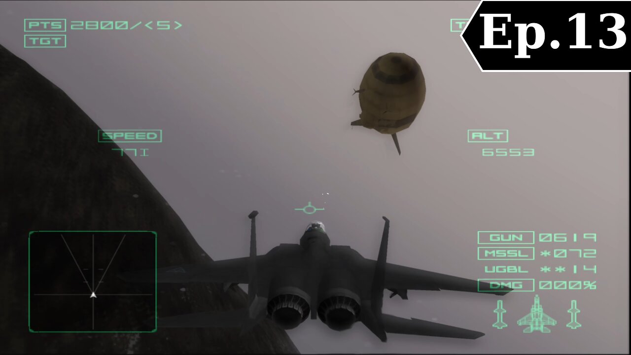 Ace Combat 4: Shattered Skies E13 A good ol' fashioned 'Balloon Pop!'