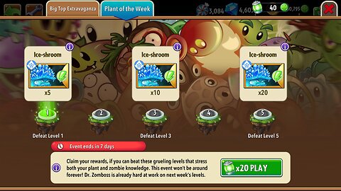 Plants vs Zombies 2 - Plant of the Week - Ice-shroom - October 2025