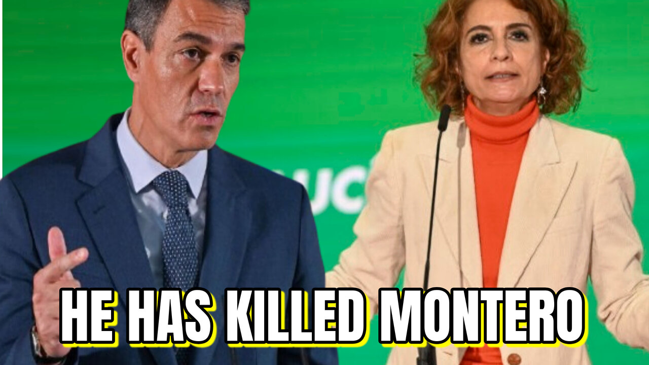 Sánchez GET RID OF Chiqui Montero for his CORRUPTION SCANDALS