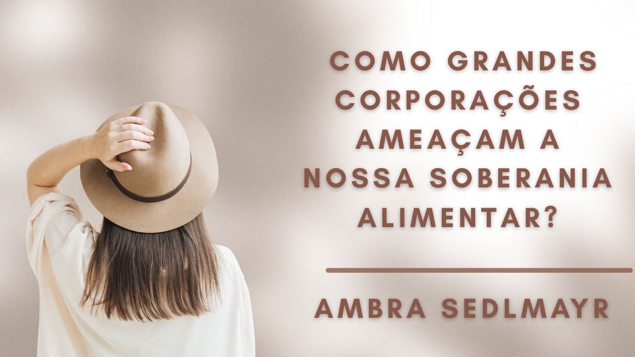 Conversa com Ambra Sedlmayr