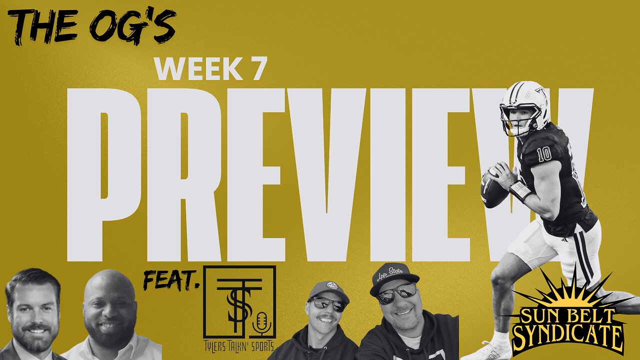 The OG's - Week 7 Preview Feat Tylers Talkin' Sports