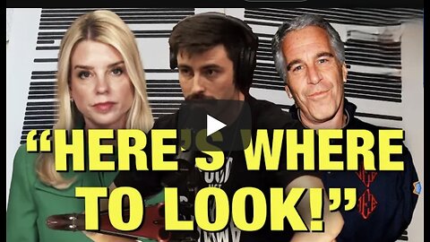 Ian Carroll Tells Pam Bondi EXACTLY Where To Find Epstein List!