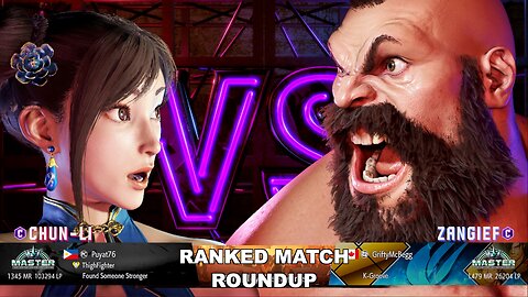 Kuya Kalbo SF6 Ranked Roundup. Chun Li Master Rank [Hori Fight Stick]