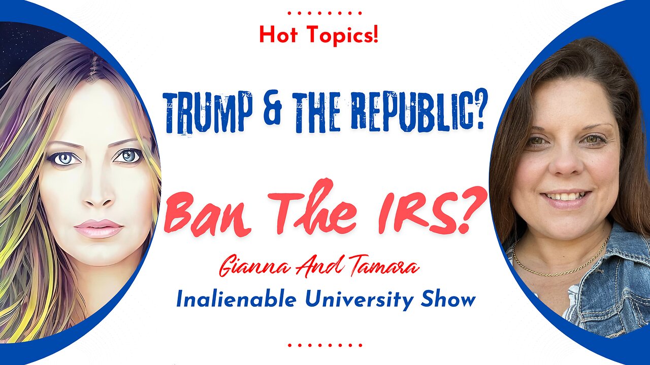 Is Trump Restoring The Republic & Squashing The IRS?