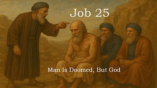 Job 25 Explained, KJV, Rightly Dividing — Man Is Doomed, But God