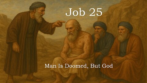 Job 25 Explained, KJV, Rightly Dividing — Man Is Doomed, But God