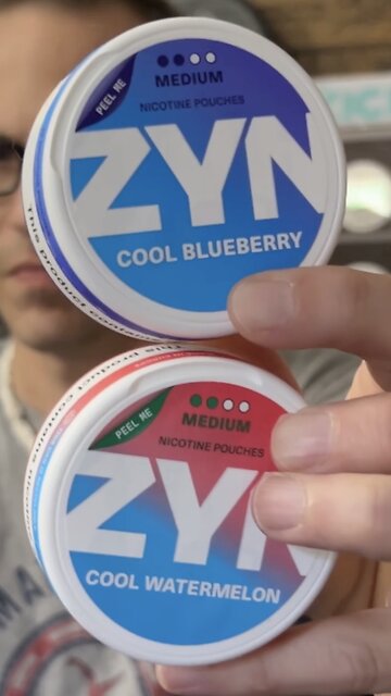 Zyn Cool Blueberry & Watermelon Nicotine Pouches Review