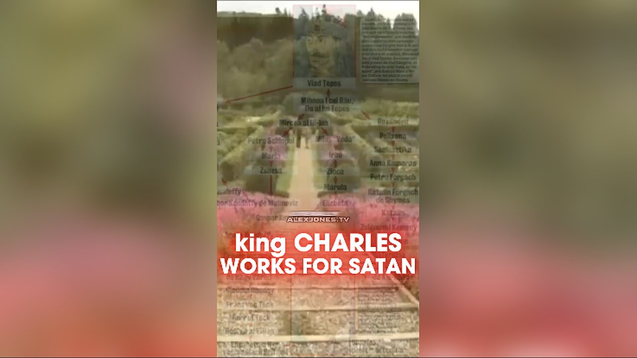 Alex Jones: king Charles is an Agent of Satan - 1/16/25