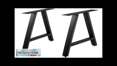 VEVOR Metal Table Legs 28 x 17.7 inch A-Shaped Desk Legs Set Review