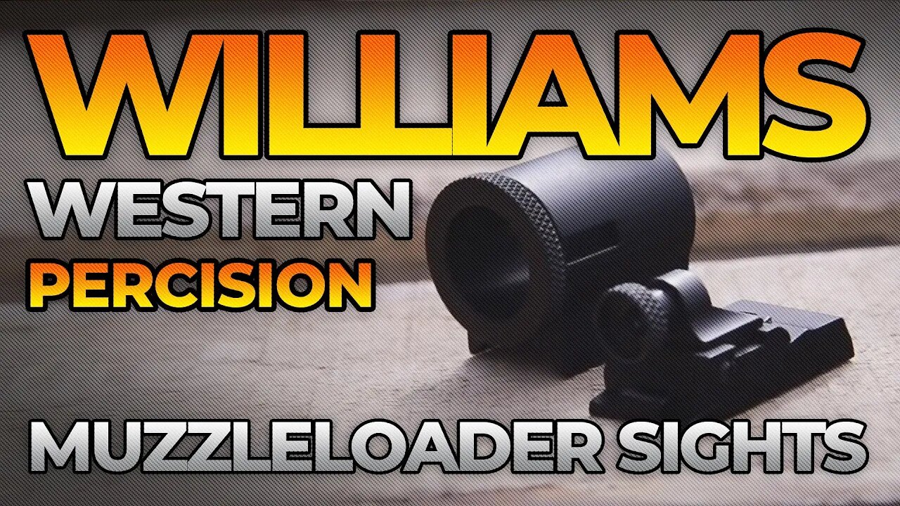 Best Open Sight Setup on the Market? - Williams Western Precision Sight Set - Muzzle-Loaders.com